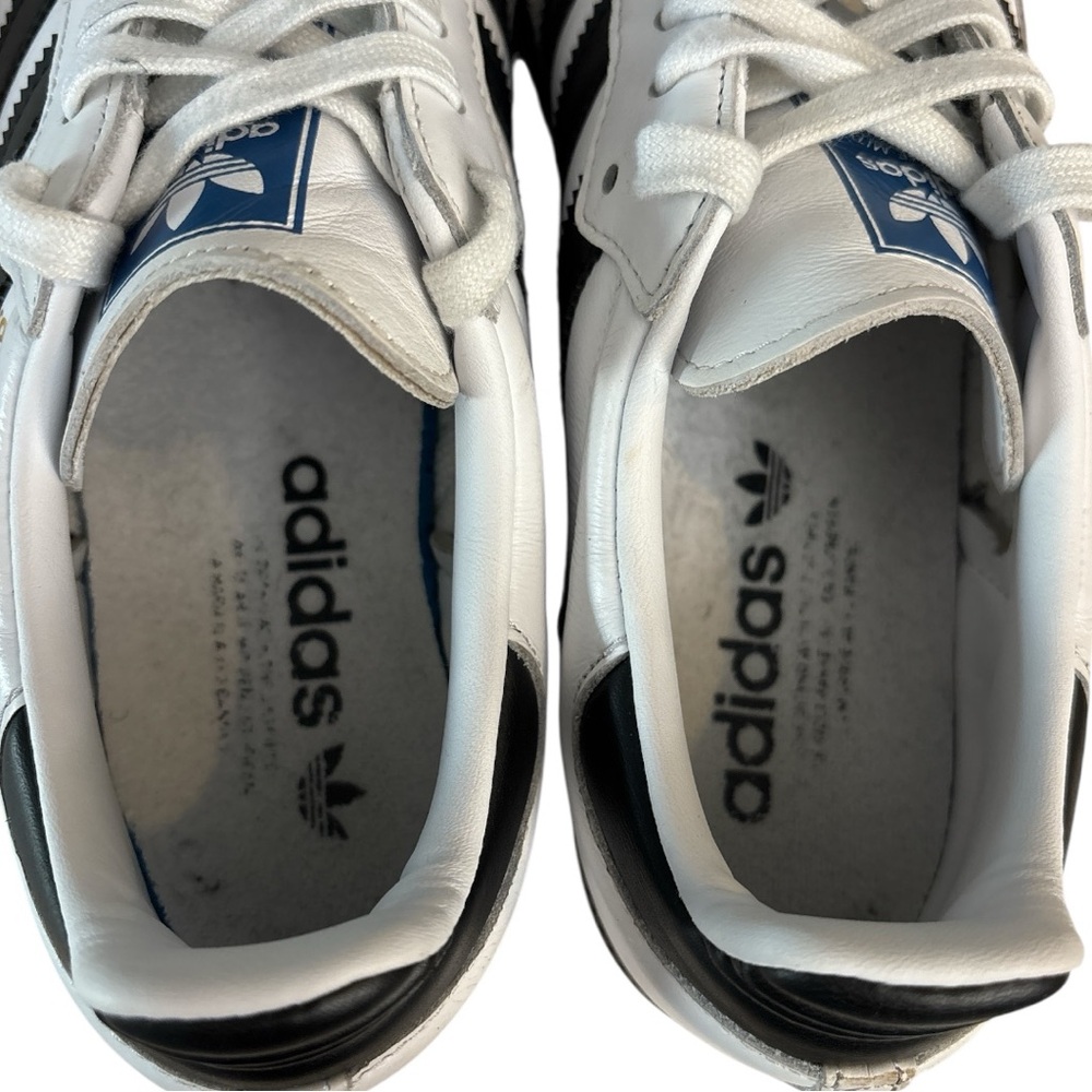 Adidas Samba OG Men’s 7 Black White Gum – Gently Used - Picture 5 of 8